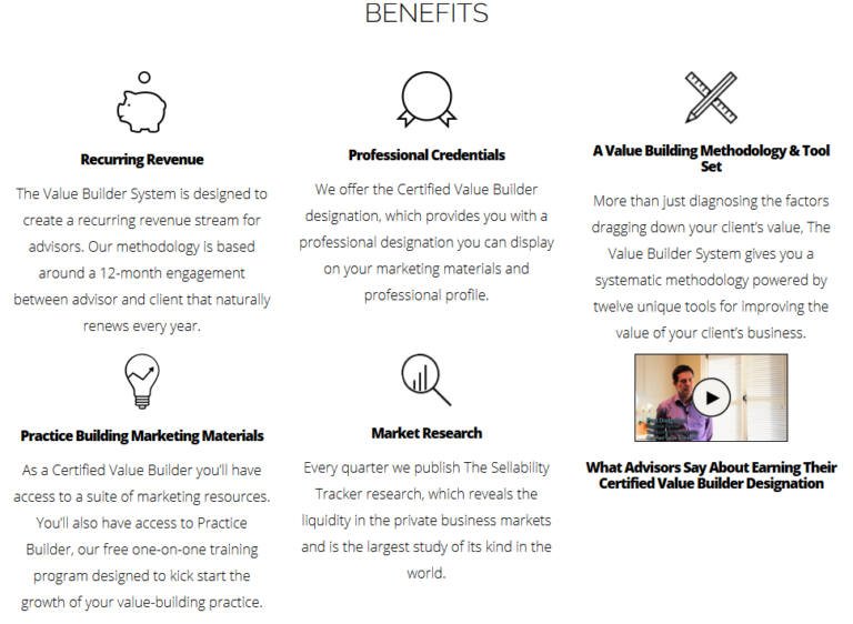 Value Builder Certification Lead Warming Tool