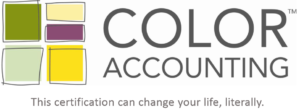 Universal Accounting School, Color Accounting™ Certification Logo