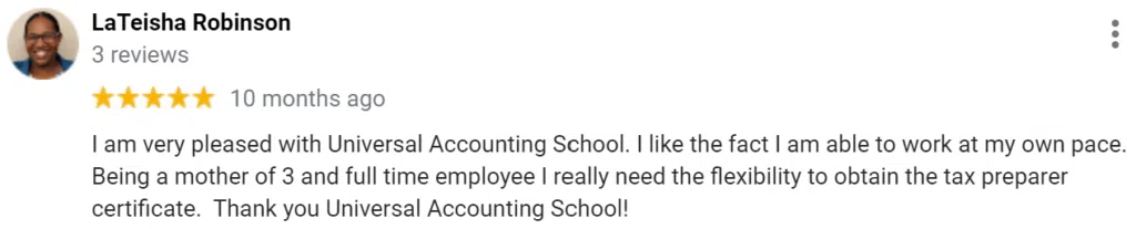 LeTeisha Robinson 5 Star Review