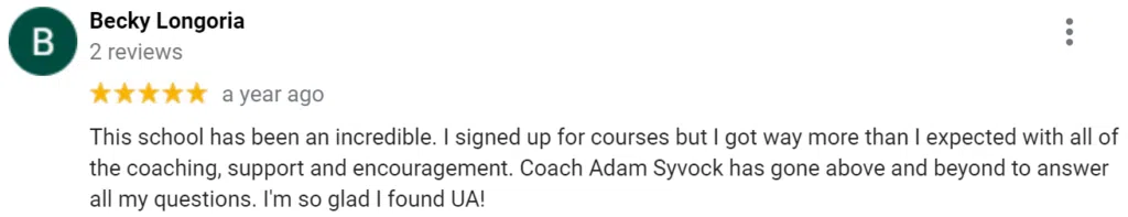 Becky Longoria | 5 star reviews | Reviews