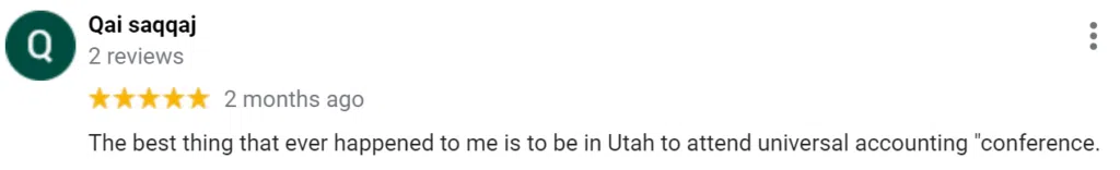 Qai Saqqaj | Reviews | Accounting